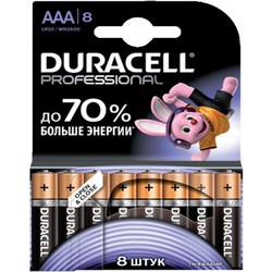 Аккумуляторная батарейка Duracell 8xAAA Professional MN2400