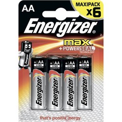 Аккумуляторная батарейка Energizer Max 6xAA