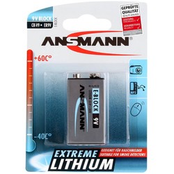Аккумуляторная батарейка Ansmann Extreme 1xKrona