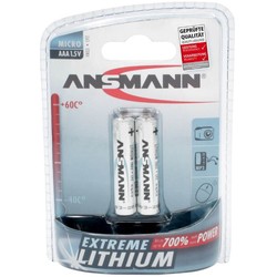 Аккумуляторная батарейка Ansmann Extreme 2xAAA