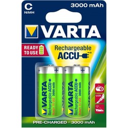 Аккумуляторная батарейка Varta Rechargeable Accu 2xC 3000 mAh