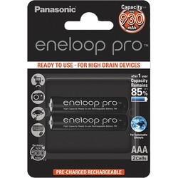 Аккумуляторная батарейка Panasonic Eneloop Pro 2xAAA 930 mAh