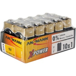 Аккумуляторная батарейка Ansmann X-Power 10xKrona