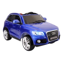 Детский электромобиль RiverToys Audi Q5 (синий)