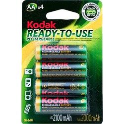 Аккумуляторная батарейка Kodak 4xAA 2100 mAh