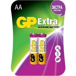 Аккумуляторная батарейка GP Extra Alkaline 2xAA