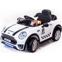 Детский электромобиль RiverToys Mini Cooper HL198 (белый)