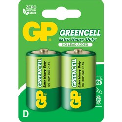 Аккумуляторная батарейка GP Greencell 2xD