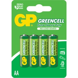 Аккумуляторная батарейка GP Greencell 4xAA