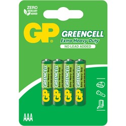 Аккумуляторная батарейка GP Greencell 4xAAA