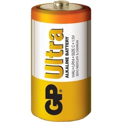 Аккумуляторная батарейка GP Ultra Alkaline 1xC