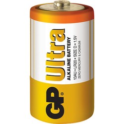 Аккумуляторная батарейка GP Ultra Alkaline 1xD