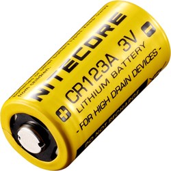Аккумуляторы и батарейки Nitecore 1xCR123
