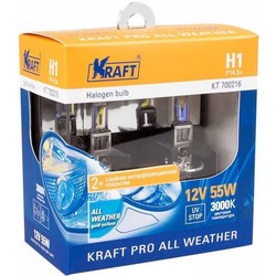 Автолампа Kraft Pro All Weather H1 2pcs
