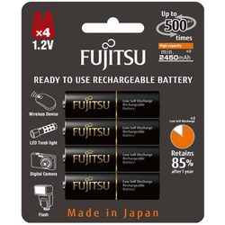 Аккумуляторная батарейка Fujitsu 4xAA 2450 mAh + box