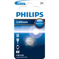 Аккумуляторы и батарейки Philips 1xCR1220