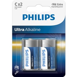 Аккумуляторы и батарейки Philips Ultra Alkaline 2xD