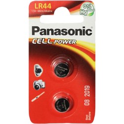 Аккумуляторная батарейка Panasonic 2xLR44