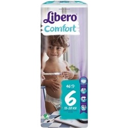 Подгузники Libero Comfort 6 / 46 pcs