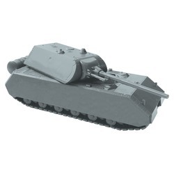 Сборная модель Zvezda German Superheavy Tank Maus (1:100)