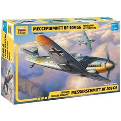 Сборная модель Zvezda Messerschmitt BF-109 G6 (1:48)