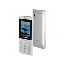 Мобильный телефон Maxvi X350 (серебристый)