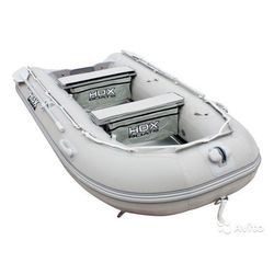 Надувная лодка HDX Classic 370 P/L (серый)