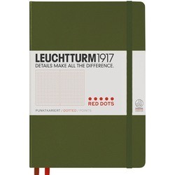 Блокнот Leuchtturm1917 Red Dots Notebook Green