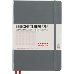 Блокнот Leuchtturm1917 Red Dots Notebook Grey