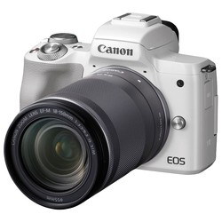Фотоаппарат Canon EOS M50 kit 18-150 (белый)