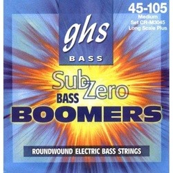 Струны GHS Sub-Zero Bass Boomers 45-105