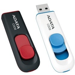 USB Flash (флешка) A-Data C008 8Gb (белый)
