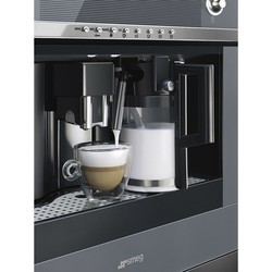 Встраиваемая кофеварка Smeg CMS4101 (серебристый)