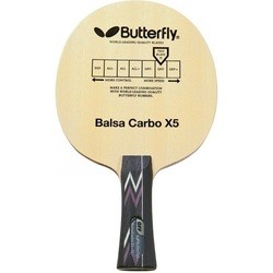 Ракетка для настольного тенниса Butterfly Balsa Carbo X5