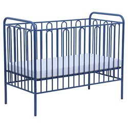 Кроватка Polini Vintage 110 (синий)