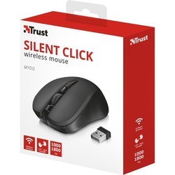 Мышка Trust Mydo Silent Click Wireless (синий)