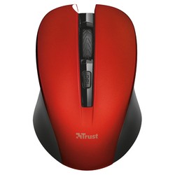 Мышка Trust Mydo Silent Click Wireless (красный)