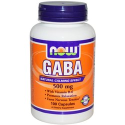 Аминокислоты Now GABA 500 mg