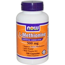 Аминокислоты Now L-Methionine 500 mg 100 cap