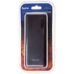 Powerbank аккумулятор Buro RC-12750 (черный)