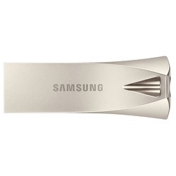 USB Flash (флешка) Samsung BAR Plus 64Gb (серебристый)