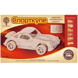 3D пазл Wooden Toys Sportcoupe S-P066