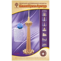 3D пазл Wooden Toys Kuala Lumpur Tower P100