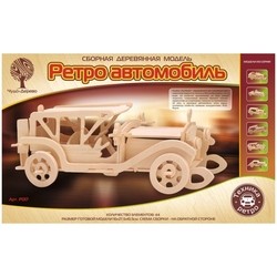 3D пазл Wooden Toys Retro Car P017