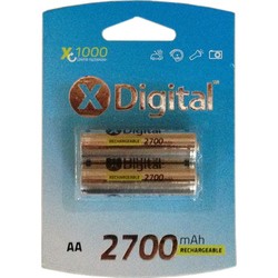 Аккумуляторы и батарейки X-Digital 2xAA 2700 mAh