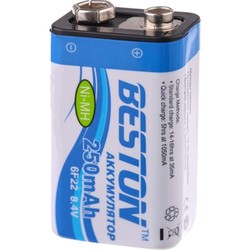 Аккумуляторная батарейка Beston 1xKrona 250 mAh
