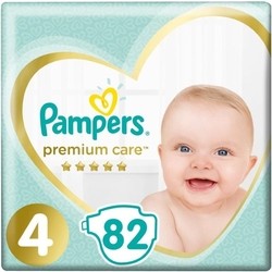 Подгузники Pampers Premium Care 4 / 82 pcs