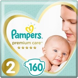 Подгузники Pampers Premium Care 2 / 160 pcs
