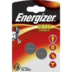 Аккумуляторная батарейка Energizer 2xCR2016