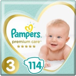Подгузники Pampers Premium Care 3 / 114 pcs